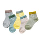 5Pairs for Infant Baby Socks from Cotton Mesh Cute Newborn Boy Toddler Socks