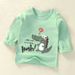 Children's T-Shirt Cartoon with Tops Long Sleeve Baby