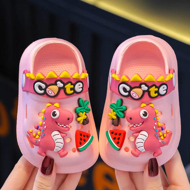 Cartoon children's slippers ,Soft and anti-slip