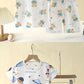 Summer Cotton Safe Baby Clothes  Set Cute Cartoon