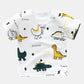 Kids Clothes Summer Cartoon Tops Short Sleeve Clothes