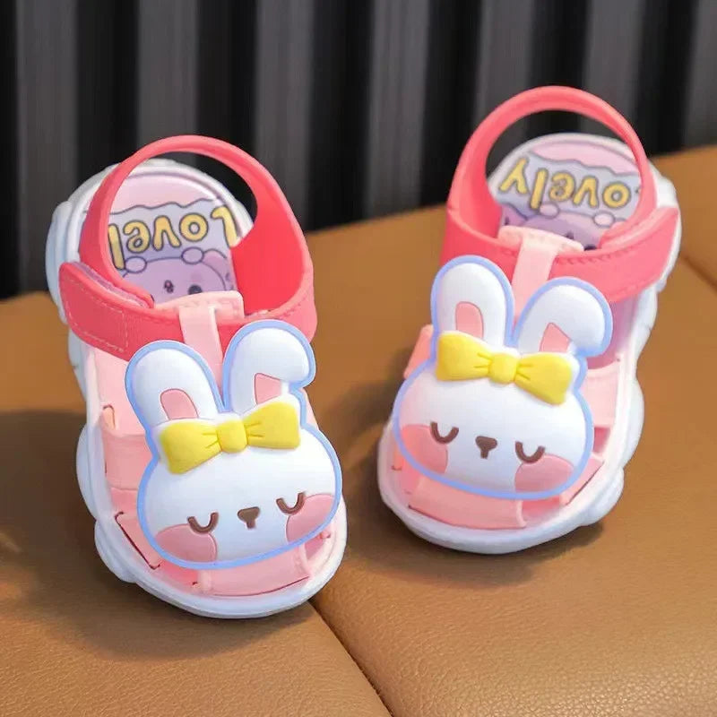 Comfortable Cute Cartoon Kids Sandals for Boys Girls Baby Walking Shoes