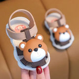 Comfortable Cute Cartoon Kids Sandals for Boys Girls Baby Walking Shoes