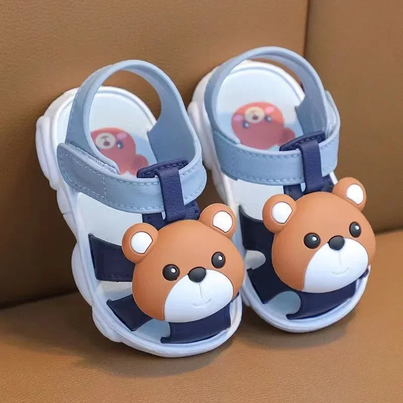 Comfortable Cute Cartoon Kids Sandals for Boys Girls Baby Walking Shoes