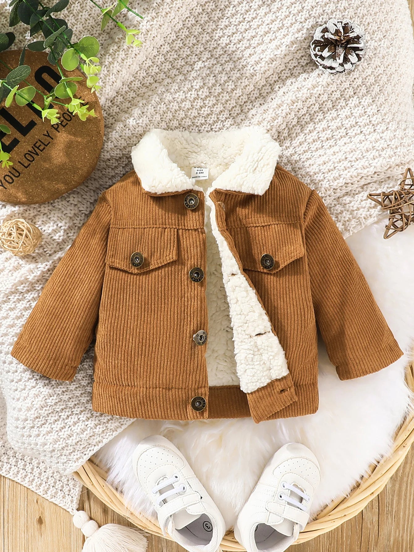 Warm Jacket Outwear For Newborn Baby