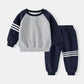 New spring autumn children's clothing two-piece matching outfit