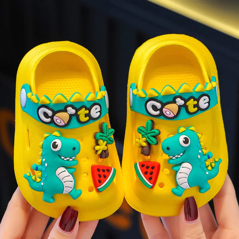 Cartoon children's slippers ,Soft and anti-slip